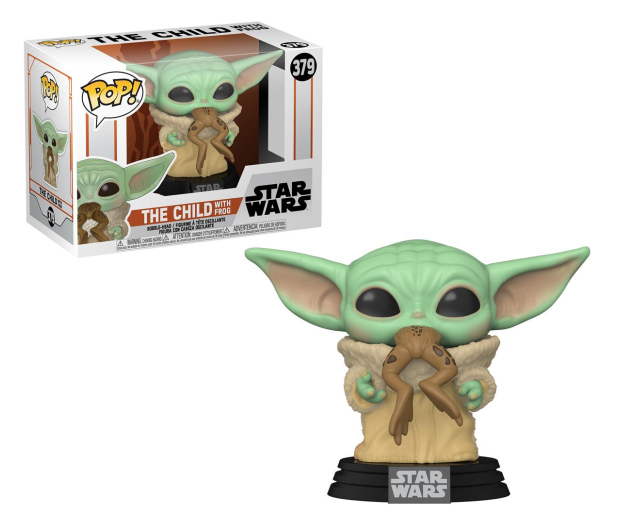 Funko POP Star Wars: Mandalorian - The Child w/Frog - 1230852 - zdjęcie